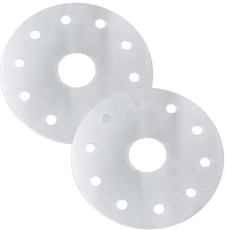 JECOMPRIS Adaptador Cocina InduccióN Inoxidable Placa Difusora De Calor para Cacerolas No MagnéTicas ConduccióN RáPida Y Uniforme para Uso En Cocina