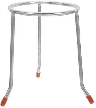 ERINGOGO Heat-resistant Chemistry Lab Tripod Stand with Adjustable Removable Legs Portable Metal Burner Support for Bunsen Burner and Beaker Heating Teaching Equipment for School Laboratory