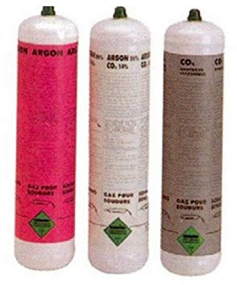TelwinTrade Bombola Gas a Perdere per Saldatura Mig/Mag Alluminio Gas Argon Lt. 1 TELWIN