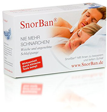 Snorban® Anti-Schnarchschiene für einen erholsamen Schlaf im FlexPoint Set mit handlichen Schlaftipp-ABC Schnarchstopper sofortige Anti Schnarchhilfe Monoblock Schnarchspange gegen Schnarchen