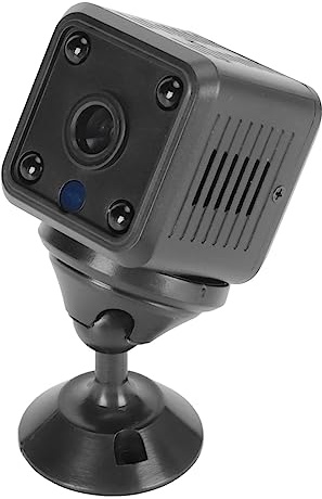 Mini Caméra Espion Cachée, Caméra de Surveillance Magnétique à Domicile, 1080p HD sans Fil WiFi Petites Caméras IP avec Vision Nocturne, Enregistrement en Boucle, Grand Angle 155