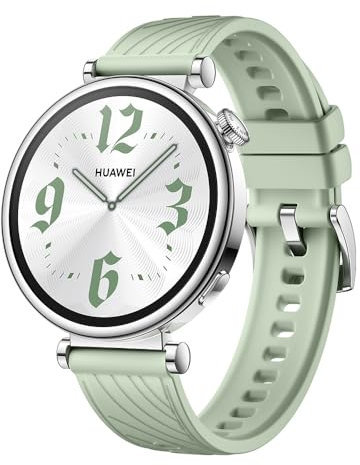 HUAWEI Reloj Inteligente Watch GT 4 – hasta 2 semanas de duración de la batería – Compatible con Android e iOS – Monitoreo de Salud con análisis de Onda de Pulso – 41 mm Verde