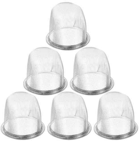 STOBAZA 6 Pezzi Teiera Di Ricambio Colino A Rete In Acciaio Inossidabile Filtro Per Il Tè Filtro Per Il Tè Foglie Di Tè Colorato Teiera Schermo Per Macchina Per Il Tè Coffee Brewers