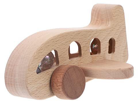 Toddmomy Holzflugzeug Für Lustiges Langlebiges Hochwertigem Holz Als Dekoratives Element Für Stunden