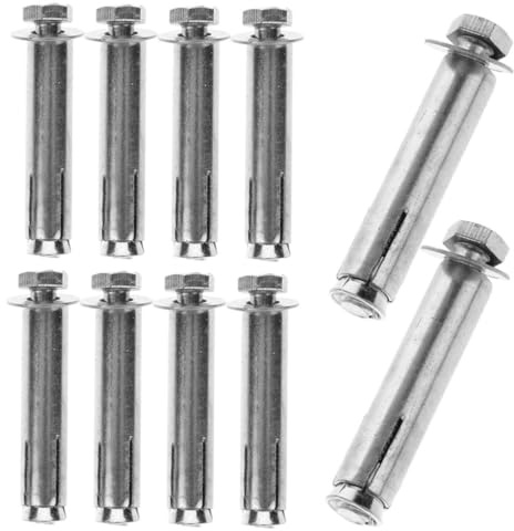 NUOBESTY 20piezas Tornillos Expansión Inox Perno Avellanado Fijación Bricolaje Tornillos De Fijación Uso