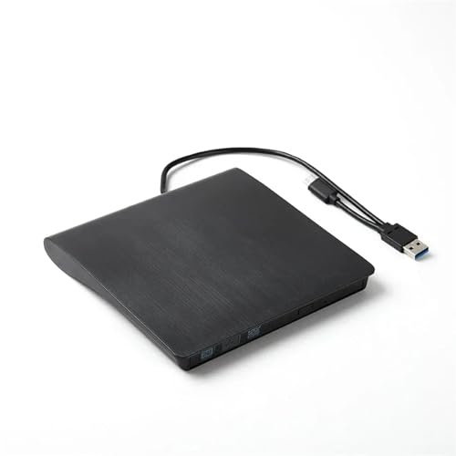 TIEOAXFT USB 3.0 Type-C External DVD Burner Optical Drive RW CD DVD-ROM Writer Reader Player Portable DVD Recorder for PC Laptop