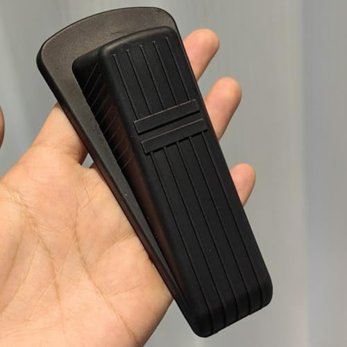 Fermaporta in TPR con cuneo di sicurezza, antiscivolo, per uso domestico e ufficio, con design antiscivolo e dimensioni compatte