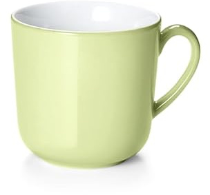 Dibbern Solid Color - Becher mit Henkel GROSS 0,45 l - pistazie - NEU