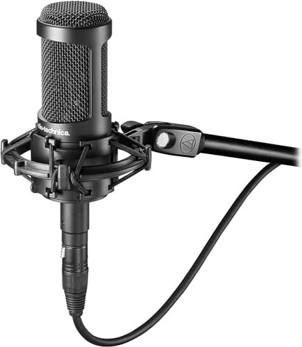 Audio-Technica 2050 Multi-pattern Condenser Microphone Black