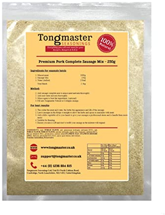 Premium Pork Sausage Complete Mix - 250g