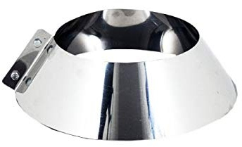 Collare conico inox canna fumaria 5 decimi AISI 304 (200mm)