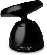 LEESC Magnetic Gym Phone Holder Home Sports Workouts Outdoor Videos Pictures 360° Rotation Multi-use Magnet Black Mount Supports ALL Smartphones