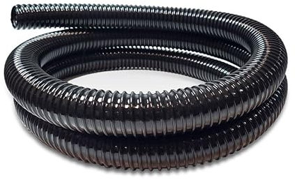 Swell Anti Kink Corrugated Flexible Pond Hose Pipe for Pond Pumps and Filters (25mm Internal Diameter, 5 Metre Length)