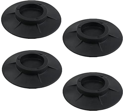 DAQUSU 4Pcs Washing Machine Vibration Dampers Rubber Anti Vibrant Pads Washing Machine Foot Pads Washing Machine Silencer for Washing Machine Tumble Dryer