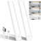 Reglette Led Cuisine Sous Meuble 39Led，24cm，6500k Lumiere Detecteur De Mouvement Interieur，1500mAh Rampe Led，Lampe Led Rechargeable USB，Lumiere Led Adaptée Placard Veilleuse Escalier Couloir （2 Pack）