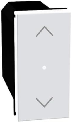 BTICINO Interruttore Tapparella WiFi MatixGO JW4027C, Comando Smart, Controllo Intelligente Tapparelle da Remoto con App Home+Control, Alexa, Google Home, Apple Home, Gestione Consumi, Smart Home