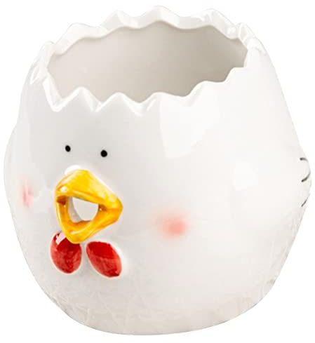Mikinona Egg Separator Yolk White Divider Reusable Ceramic Egg Separators Easy to Use Clean