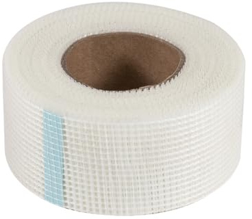 Thermopanel IJT45 Tile Backer Board and Drywall Joint Tape - 48mm x 45m, Self-Adhesive, Durable Fibreglass Mesh for Strong Joints and Easy Repairs