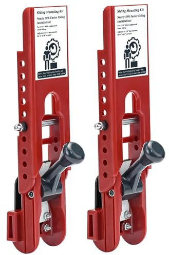 2Pcs Siding Tools, Adjustable Siding Installation Tools for 5/16 Inch Fiber Cement Boards, Lap Tool Gauge Mounting Kit Installation