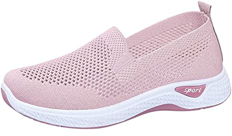 Générique Chaussures Plates Femme Confortable - Basket Orthopédique Femme | Chaussures Respirante baskets Décontractées Sneakers sans Lacets Basquettes À Enfiler Sneaker Paltes Basquette