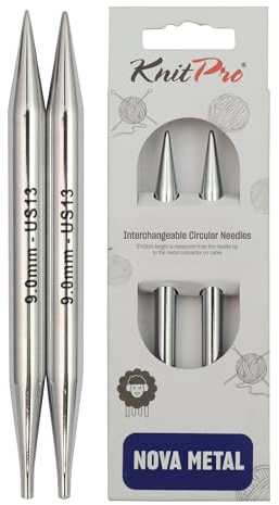 KnitPro Nova Austauschbare Nadelspitzen 5 (13cm) | 9mm