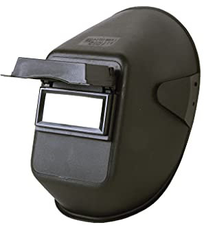 Máscara Casco de soldadura I Ajustable I Ergonómica I Tintado 11 I Con cristales blanco y negro I EN 166/EN 175