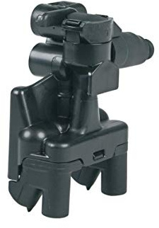 DL-pro Distributeur de bec verseur compatible avec EQ6 Bosch VeroAroma 12004726 - Double buse avec mousseur à lait pour machine à café