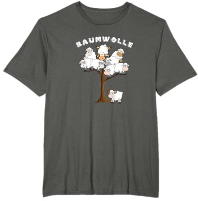 Baumwolle als Schaf, Super Geschenk als Schafe Kind Schlaf T-Shirt