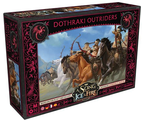 CMON, A Song of Ice & Fire – Vorreiter der Dothraki, Erweiterung, Tabletop, 2 Spieler, Ab 14+ Jahren, 45+ Minuten, Deutsch, Mehrsprachig