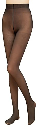 TOEECY Medias con Patrón Mujer Estampadas Translucent Pantimedias Invierno Pantys Termicas Leggings Tights Elástico Cintura Alta Leotardos (#1)
