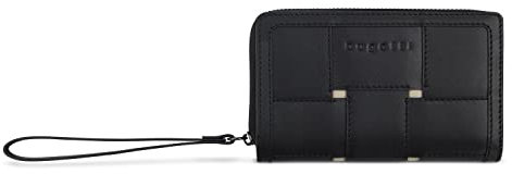bugatti Lia Zip Wallet Black