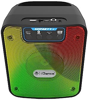 Cefa Toys - Haut-Parleur Portable Bluetooth Go Party avec éclairage intégré LED Fonction karaoké. Entrée Micro Compatible Spotify et Youtube (00357)