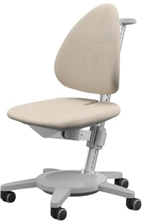 Moll Maximo Kinderschreibtischstuhl | mitwachsend & ergonomisch mit individuell Verstellbarer Sitzfläche und Rückenlehne | Drehstuhl ideal für Schulkinder | langlebig & hochwertig | Made in Germany