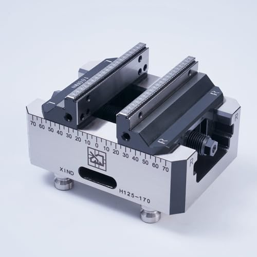 XinDianPAF (H125-150) Étau à centrage automatique CNC, étau de fraiseuse de précision, étau universel à trois quatre-cinq axes.