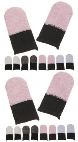 OSALADI 10paare Atmungsaktive Finger Sleeves Für Mobile Gaming Teiliges Rutschfest Schweißabsorbierend Komfortabel Und Leicht Für Touchscreen-spiele Und Verbesserte Spielkontrolle