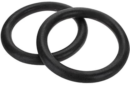 Milisten 2stücke Turnringe Schwarz Für Krafttraining Übungsringe Fitnessring Trainingsringe Einstellbare Ringe Für Muskelaufbau Und Ganzkörpertraining