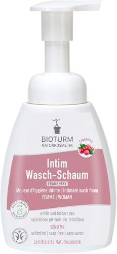 BIOTURM Intim Wasch-Schaum Cranberry 18 x 250 ml