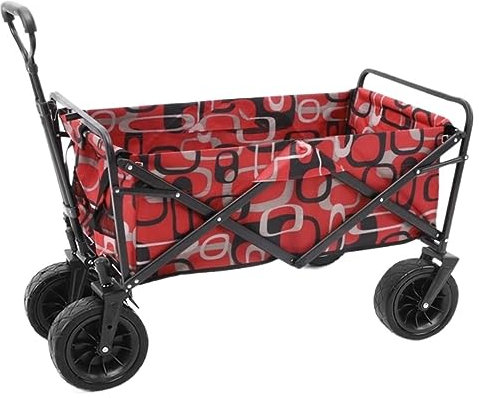 Outdoor Faltbarer Mehrzweckwagen für Camping und Garten Faltbarer Transport-Bollerwagen mit Rollen