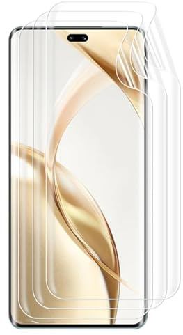 TMahhbid 2Pcs Pellicola idrogel ad alta sensibilità per Honor 200 5G/Honor 90 5g (6.7 pollici), [Film flessibile] Morbida TPU Protezioni Schermo [Trasparente HD]