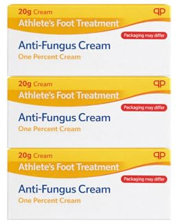 Antifungus Cream, Anti Fungus Skin Cream for Jock Itch, Athlete's Foot, Ringworm, Soothing & Hydrating Formula (20g) - Pack of Three