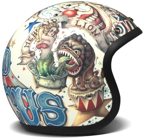 DMD 1JTS30000CI03 Motorradhelm, Mehrfarbig, M