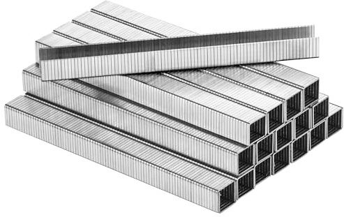 meite Tackerklammern T50/10 mm, Verzinkte Heftklammern Typ 140/10 mm für Tackerklammer, 20 Gauge, 10,5 mm Rückenbreite, verzinkte Klammern für Tackerklammer (5000 Stück)