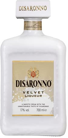 Disaronno Velvet Cream Liqueur | 70cl | 17% vol | Italian Cream Liqueur Inspired by the Iconic Disaronno Originale Taste, Notes of Vanilla and Almond | Gluten Free | Great On The Rocks or in Cocktails