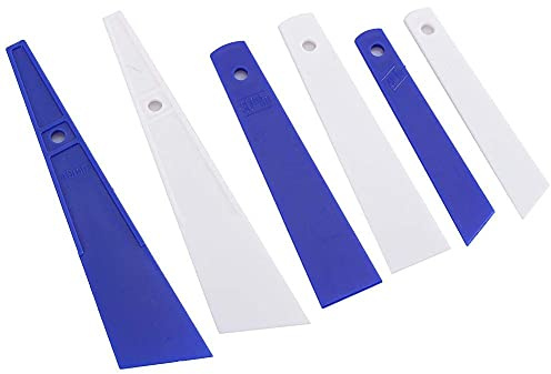 6 Stück Plastikkleber Abstrich Kleber Schaber Applikator Kleber Spreizer Handgemachtes DIY Nähen