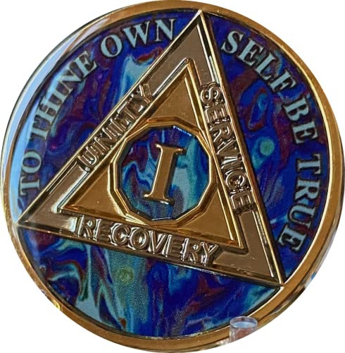 Médaillon AA 1 an bleu saphir tourbillon tri-assiette sobriété