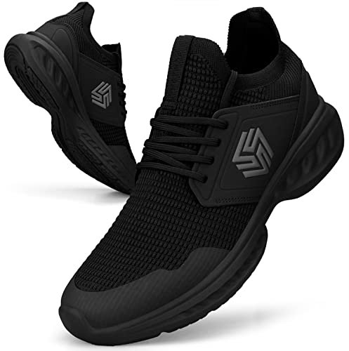 Giniros Sneaker Herren Laufschuhe Sportschuhe Turnschuhe Running Tennis Schuhe Freizeit Straßenlaufschuhe Fashion Leichtgewichts Atmungsaktiv Walkingschuhe Slip-on Outdoor Fitness Gym Joggingschuhe