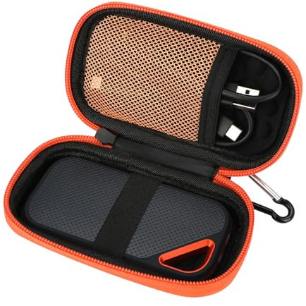 Custodia rigida per Sandisk Extreme Pro/Sandisk Extreme SSD esterno portatile da 128 GB 500 GB 1 TB 2 TB Borsa da viaggio protettiva