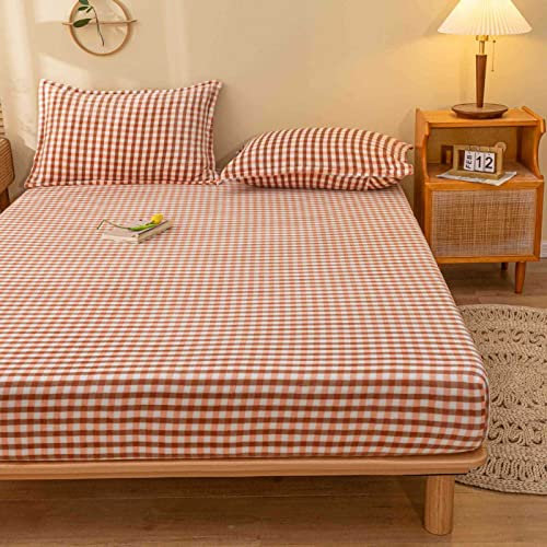 Generisch Plüschbettwäsche Cashmere Touch Spannbettlaken 150x200cm + 25cm/3Stk Steghöhe Boxspringbettauflage flauschig warm Samt Boxspringbett Spannbettlaken Leinen Cashmere Touch grün