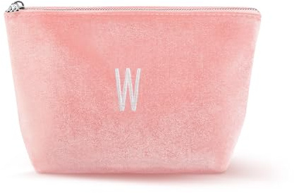 WYCON Cosmetics VELVET TOUCH POCHETTE Schminktasche Elegant Schminktasche aus Samt Rosa, Touch, Weiche Samttasche mit Reißverschluss