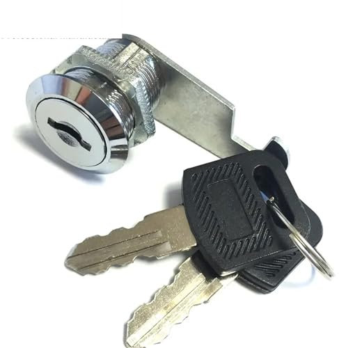 4 größe Schublade Cam Lock Mit 2 Schlüssel for Mailbox Datei Schrank Werkzeug Box Spind Möbel Hardware Rarelock 1Pcs(Keyed Alike 20mm)